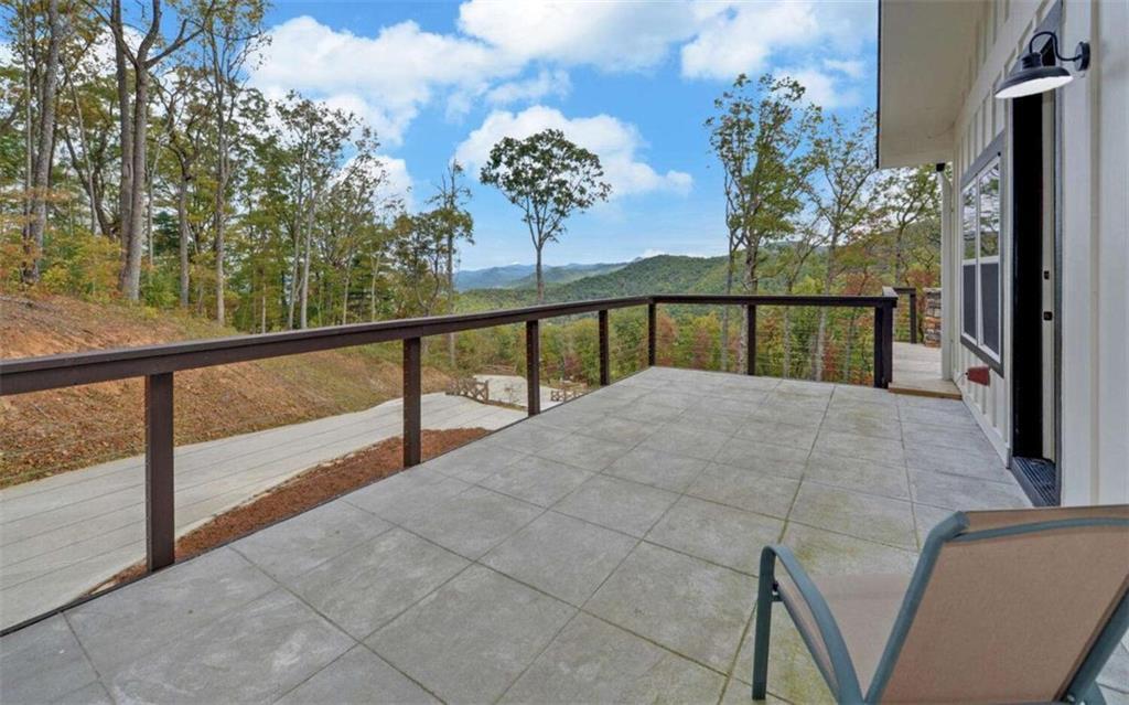 333 Favor Rabun Gap, GA 30568 - Photo 72 of 97 a view of balcony with a potted plant