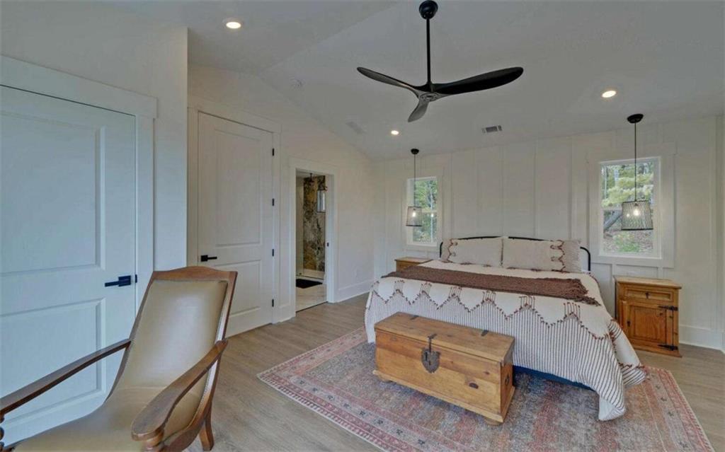 333 Favor Rabun Gap, GA 30568 - Photo 88 of 97 a bed room with a bed and a chair