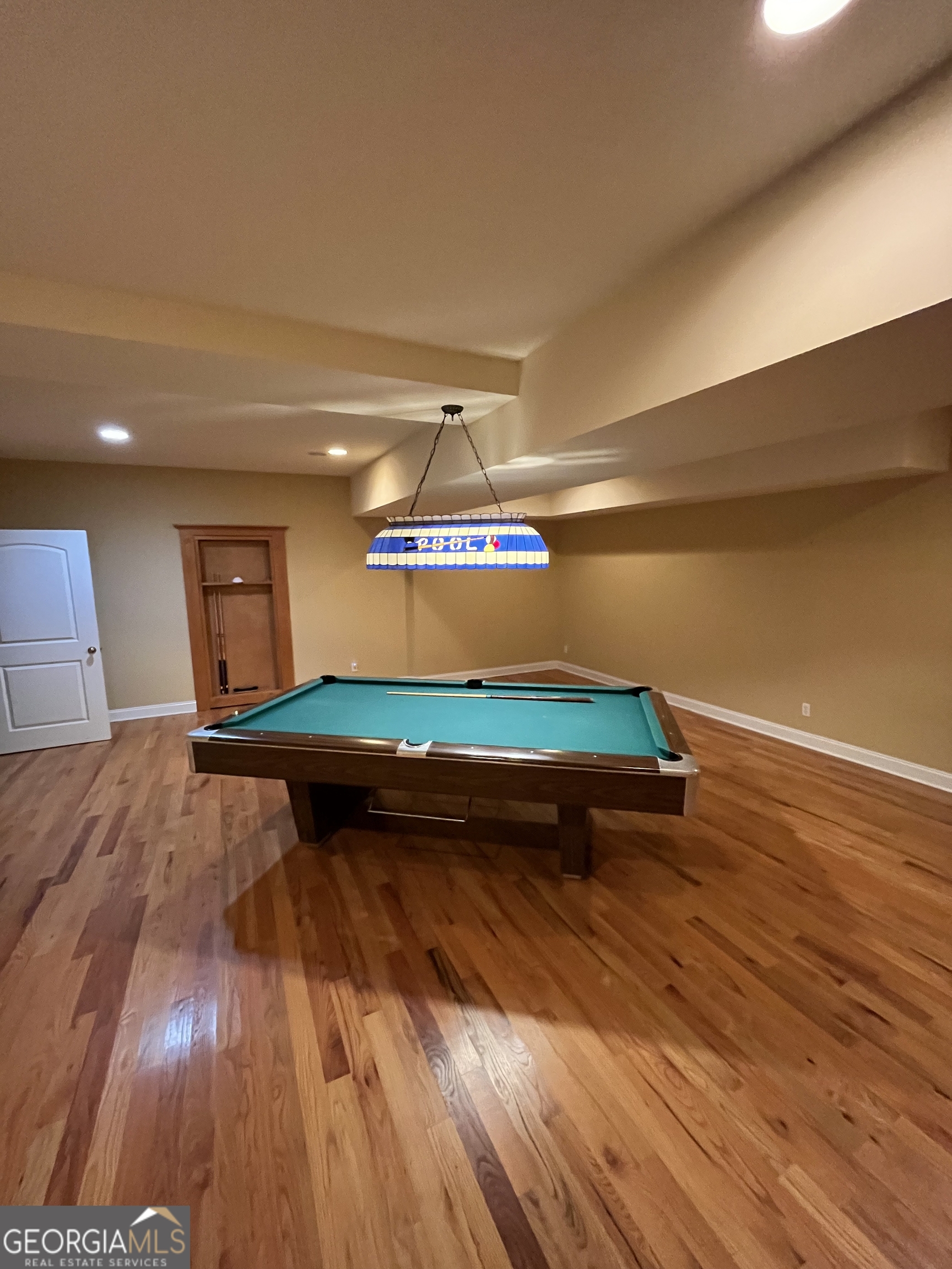 87 Ridgeview Lane Ringgold, GA 30736 - Photo 29 of 32 a room with wooden floor and pool table