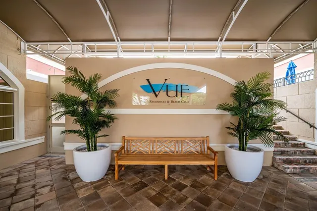 a view of outdoor space with seating area