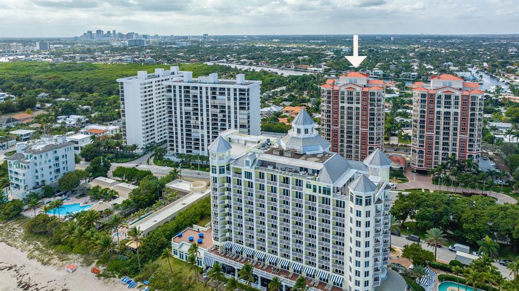 2011 North Ocean Boulevard, Unit 1605 Fort Lauderdale, FL 33305 - Photo 51 of 52 a view of city with balcony