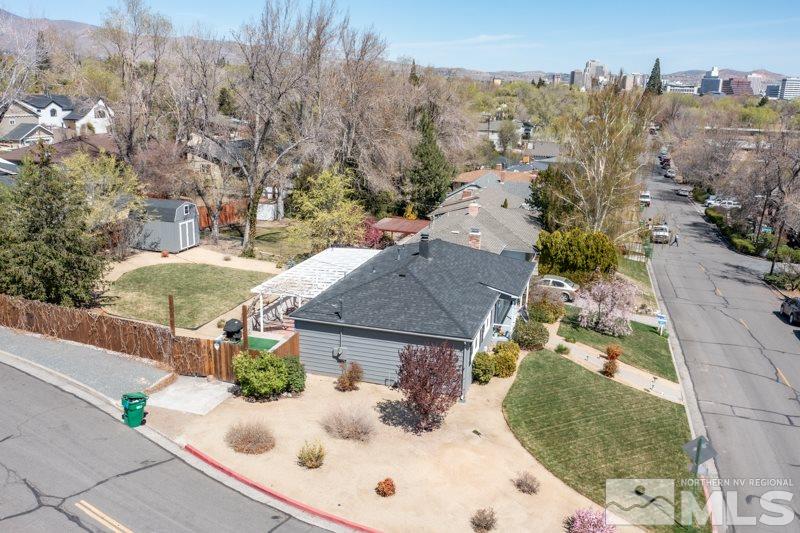 1695 Lander Street Reno, NV 89509 - Photo 30 of 38 an aerial view of a house with yard