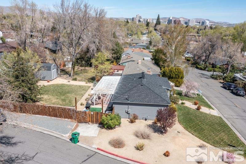 1695 Lander Street Reno, NV 89509 - Photo 31 of 38 an aerial view of a house with yard