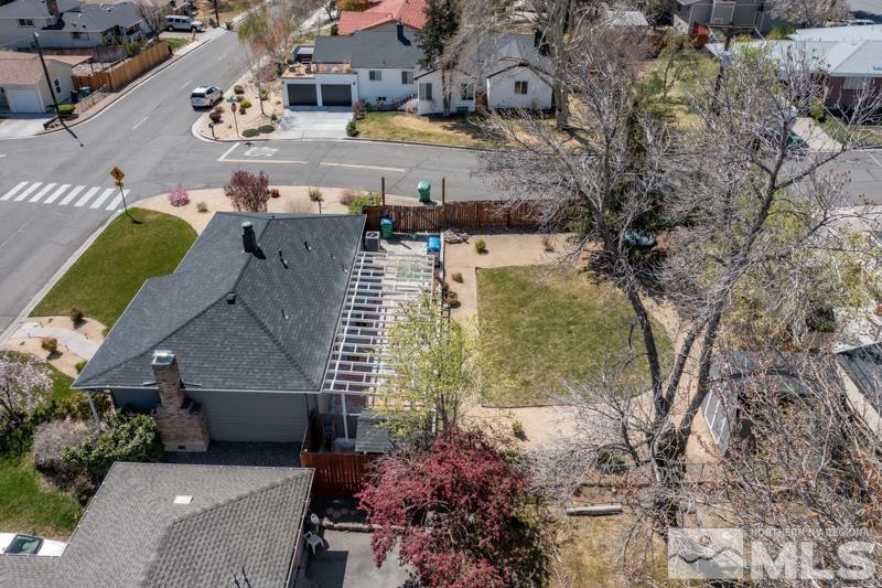 1695 Lander Street Reno, NV 89509 - Photo 36 of 38 an aerial view of a house with a yard