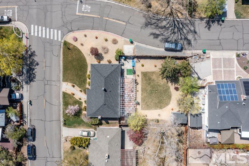 1695 Lander Street Reno, NV 89509 - Photo 38 of 38 aerial view of a house with a garden
