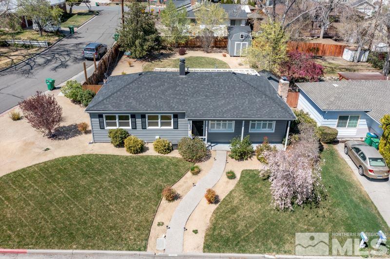 1695 Lander Street Reno, NV 89509 - Photo 7 of 38 a aerial view of a house with a yard