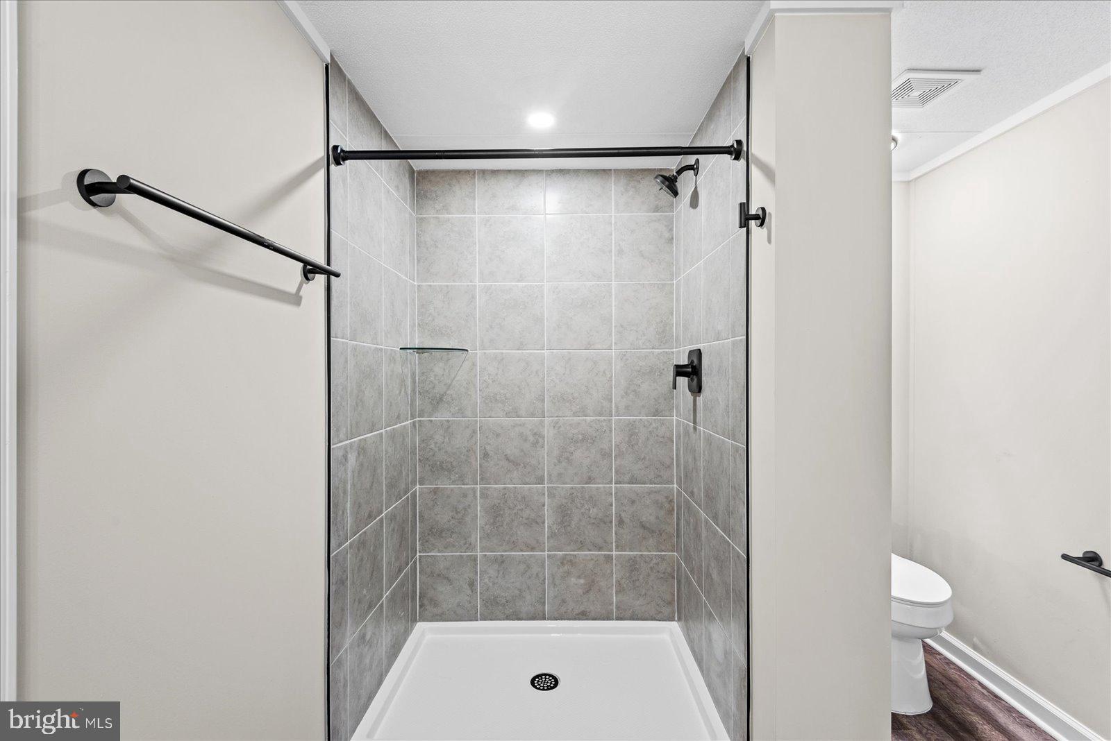 20105 Sparta Road Milford, VA 22514 - Photo 13 of 48 a bathroom with a shower and a toilet