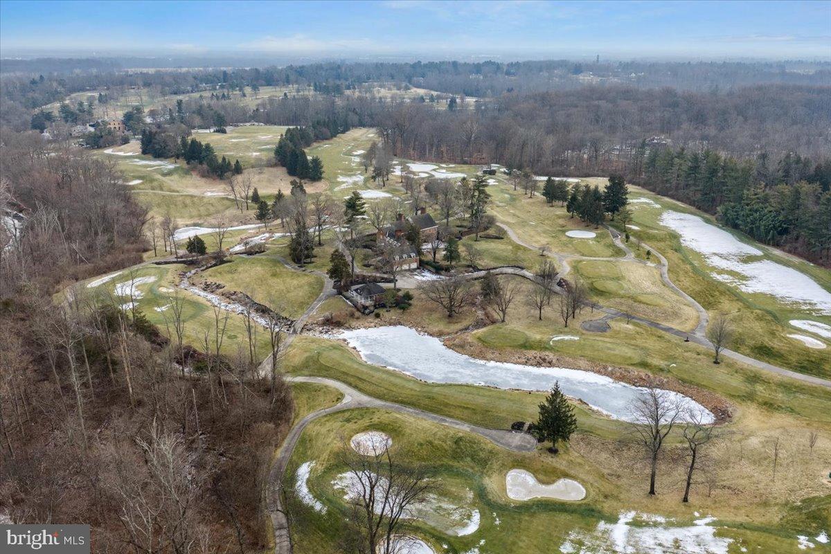 186 Lambert Drive Princeton, NJ 08540 - Photo 56 of 59 Serene golf course landscape in winter's embrace.