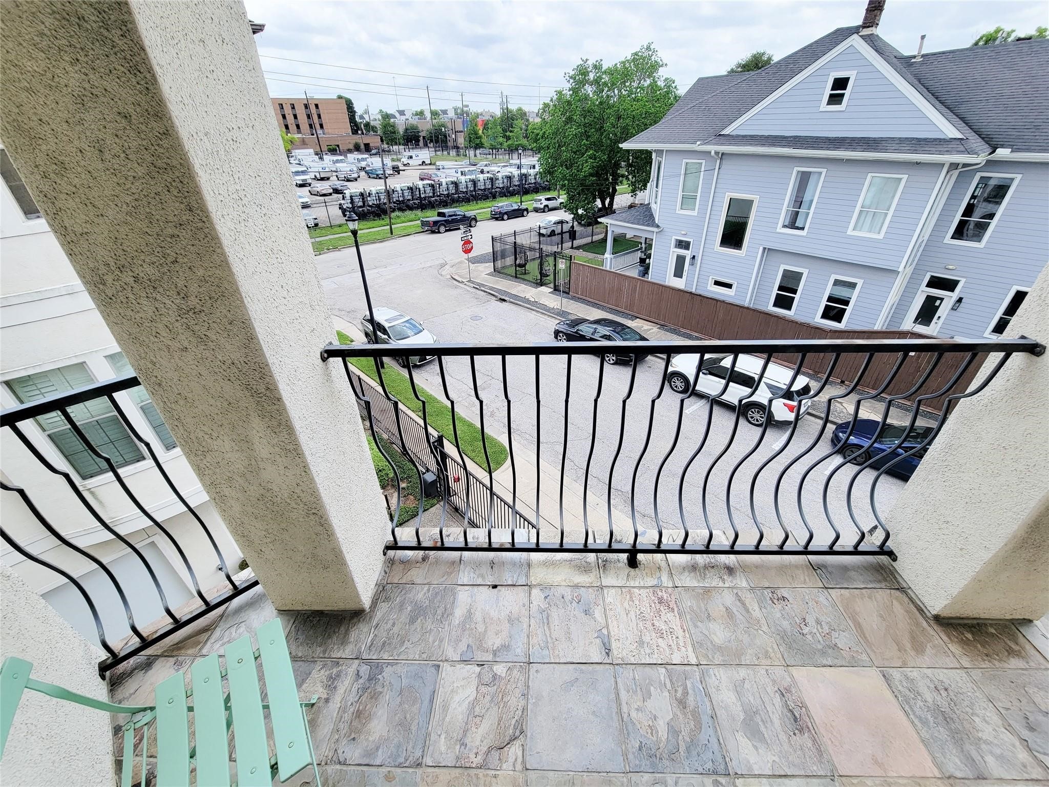 1421 Bremond Street Houston, TX 77004 - Photo 17 of 30 a view of balcony with furniture