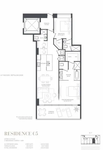 a view of a chairs and table in the patio