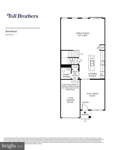 a view of outdoor space with garden and trees