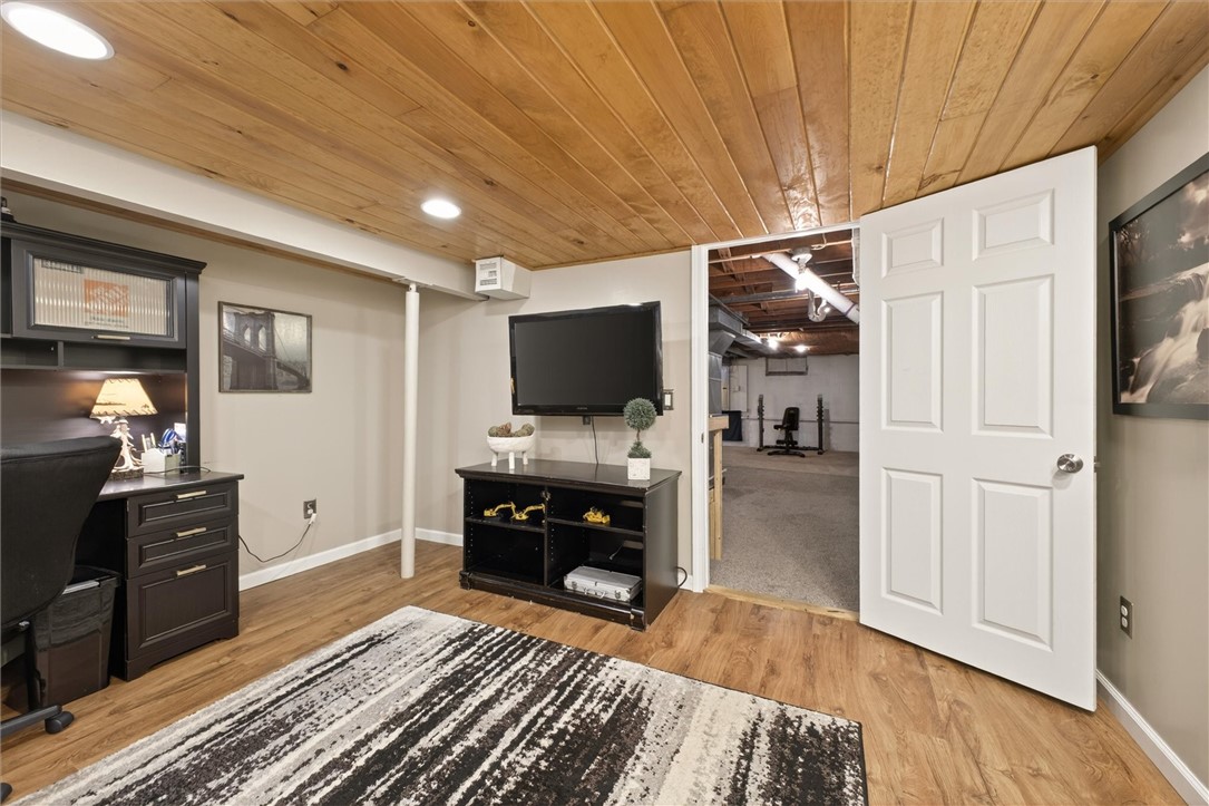 34 Faircrest Road Henrietta, NY 14623 - Photo 30 of 45 Finished Basement Office Space