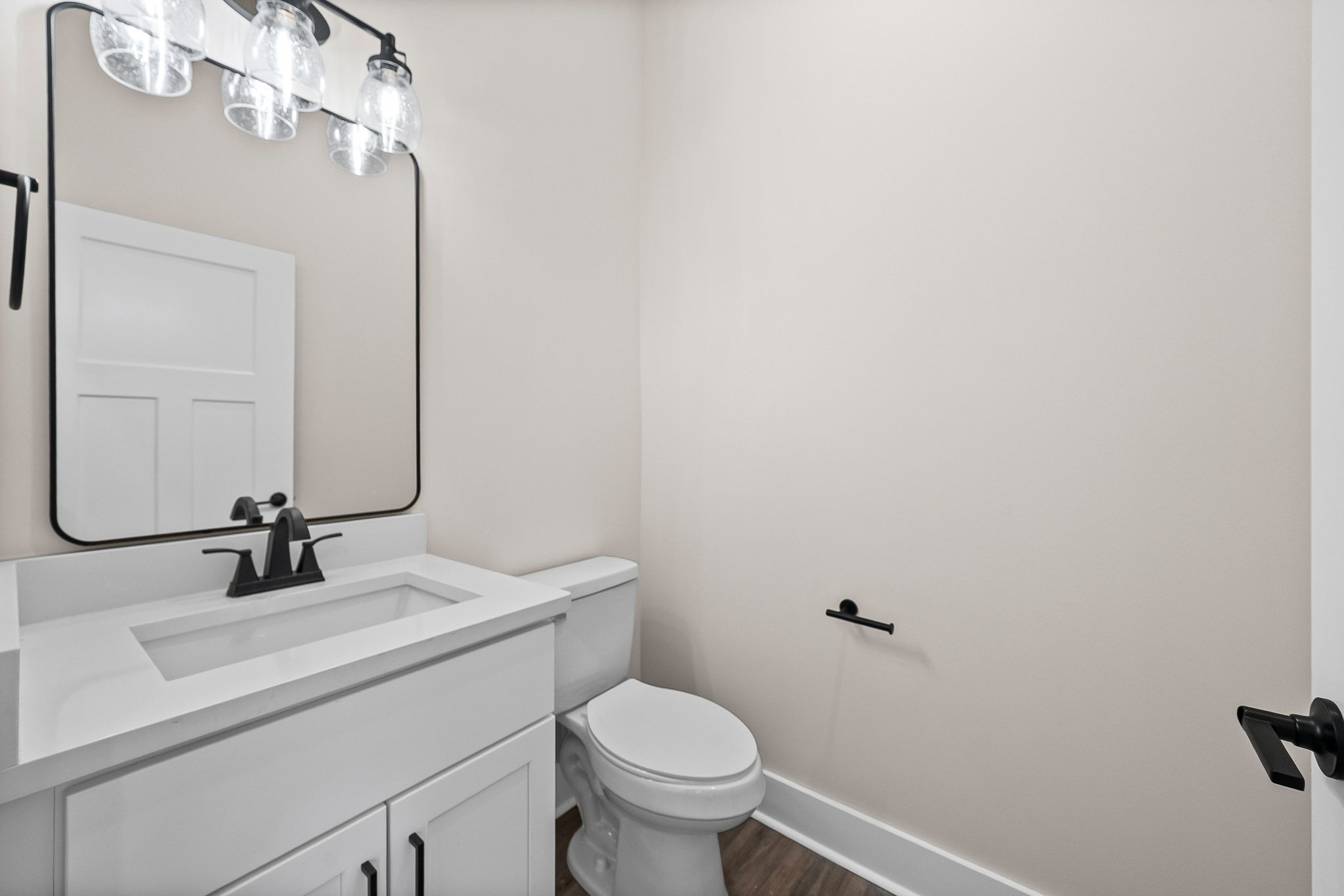 434 Centre Street Pleasant View, TN 37146 - Photo 5 of 44 a bathroom with a sink vanity mirror and toilet