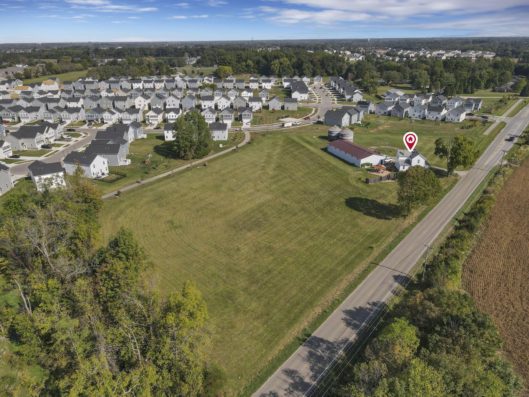 8115 Hill Road Canal Winchester, OH 43110 - Photo 5 of 7 8115 Hill Road NW Aerial 1