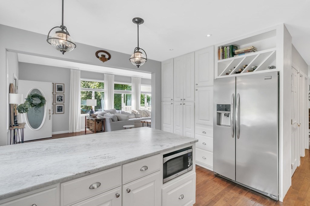11 Pine Ridge Road Montgomery, MA 01085 - Photo 15 of 42 a kitchen with stainless steel appliances granite countertop a refrigerator and a sink