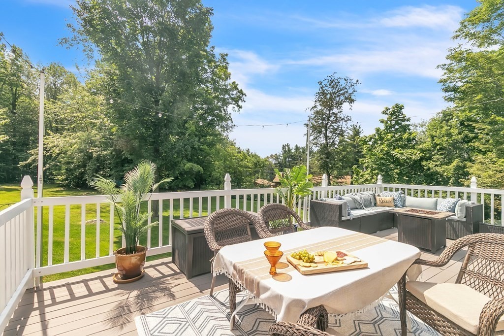 11 Pine Ridge Road Montgomery, MA 01085 - Photo 32 of 42 a view of a balcony with two chairs and a table
