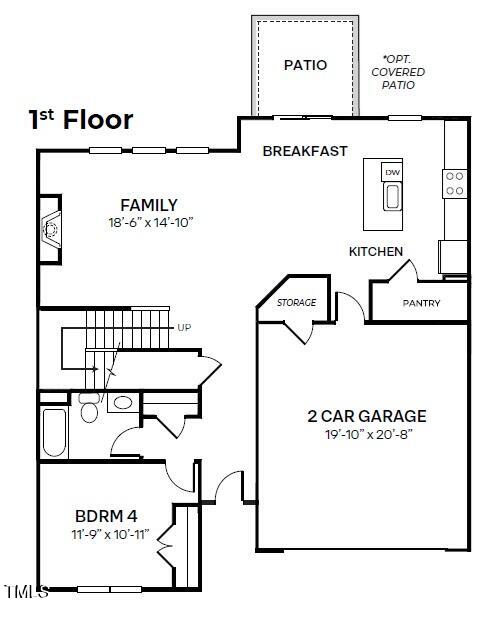 7568 Percussion Drive Apex, NC 27539 - Photo 2 of 5 Ashley 1st floor