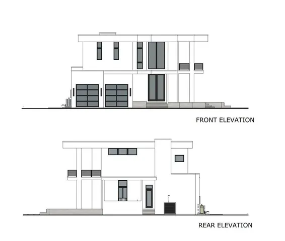 a black and white photo of a living room