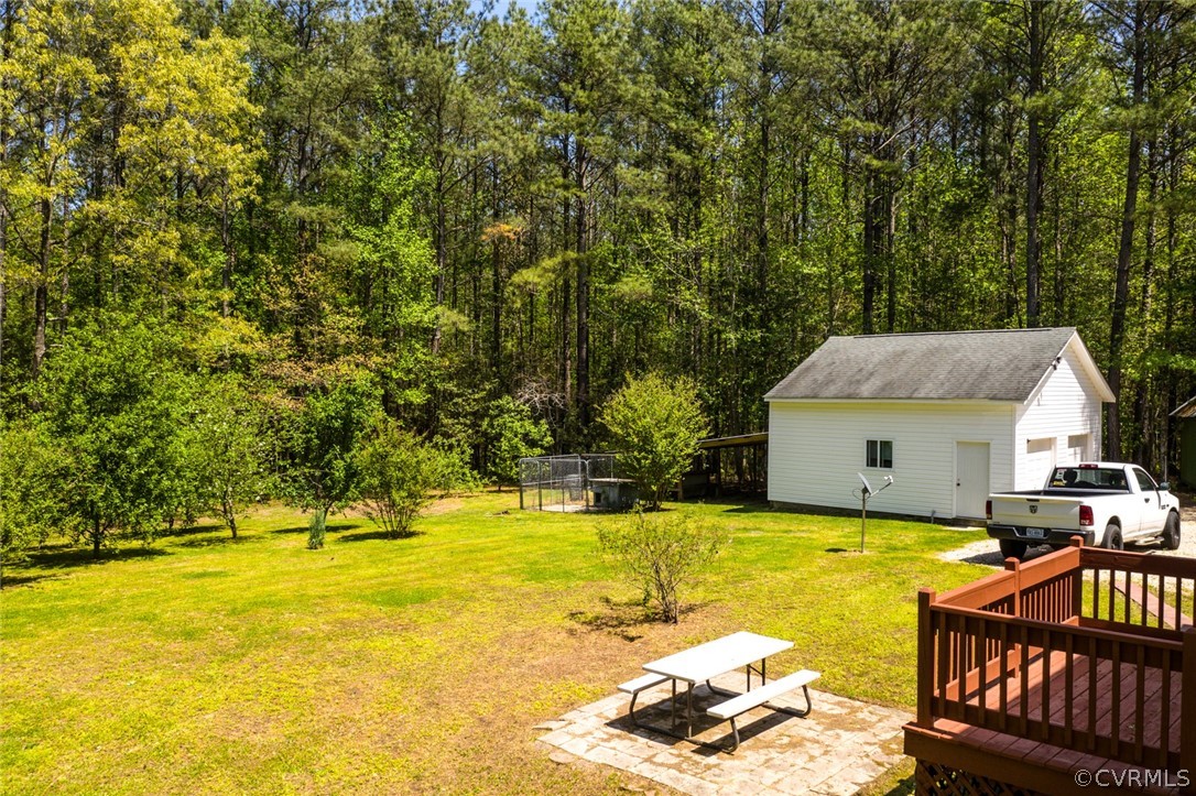 7100 Hair Road Disputanta, VA 23842 - Photo 31 of 40 a view of a swimming pool with a patio