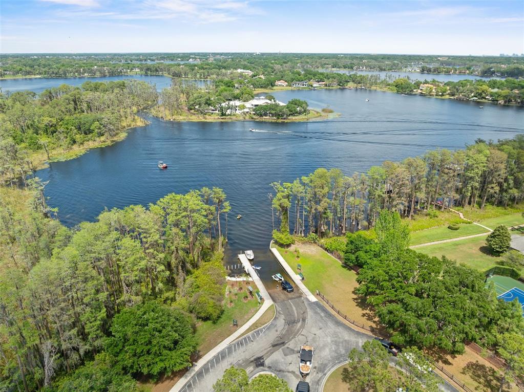 13137 Lake Butler Boulevard Windermere, FL 34786 - Photo 90 of 98 a view of a lake with a lake
