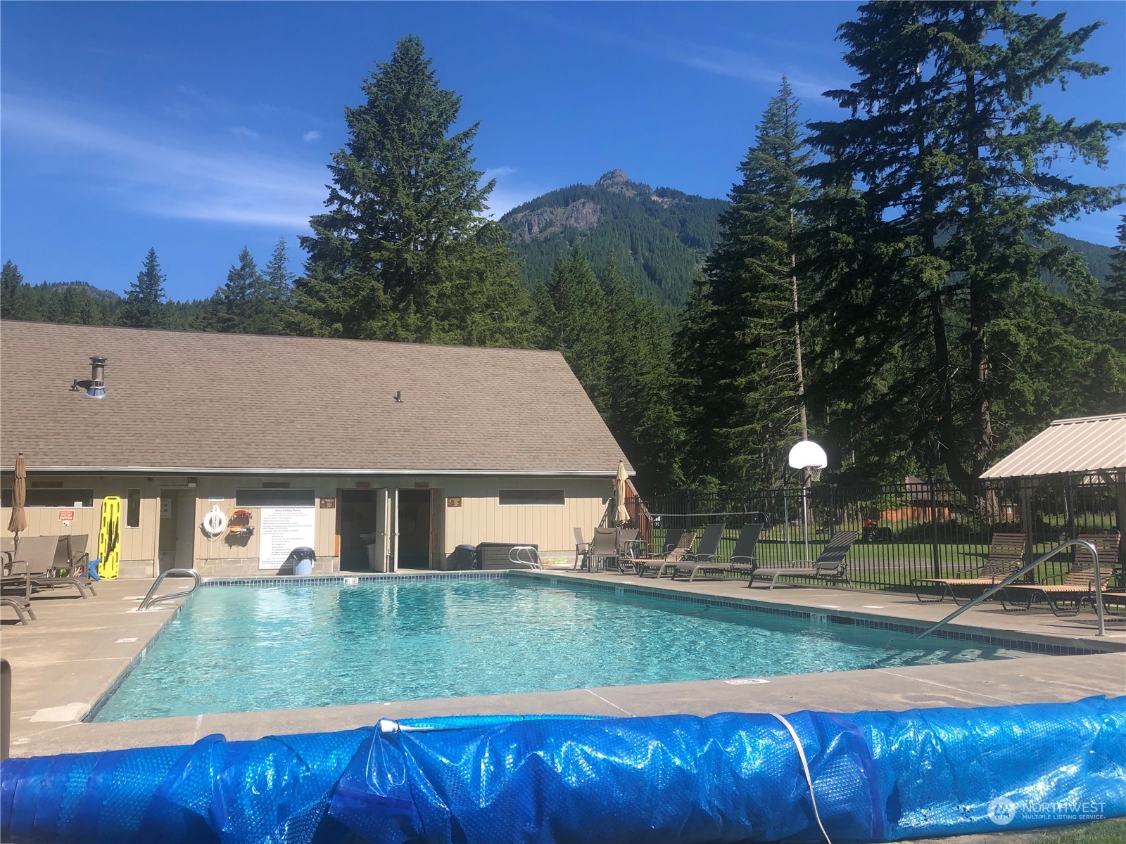 140 Maple Place Packwood, WA 98361 - Photo 36 of 39 an aerial view of a house