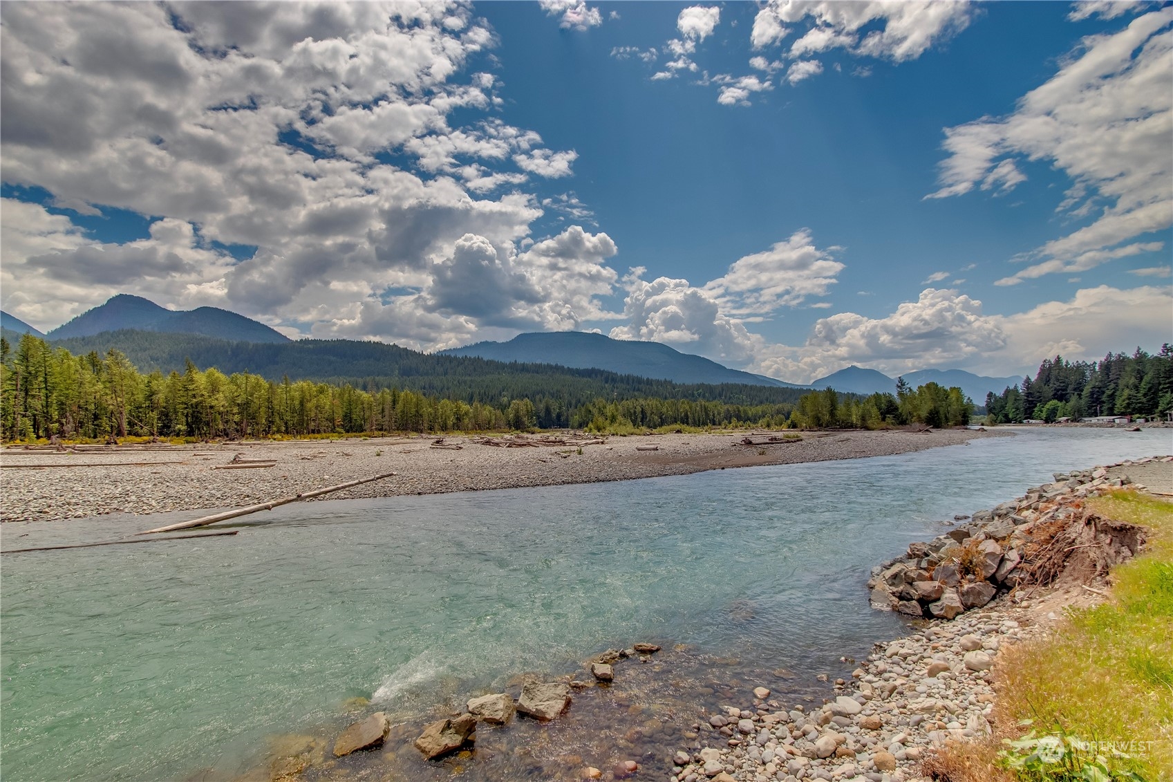140 Maple Place Packwood, WA 98361 - Photo 10 of 39 a view of lake with mountain