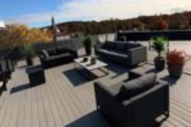 a view of a couches in a patio