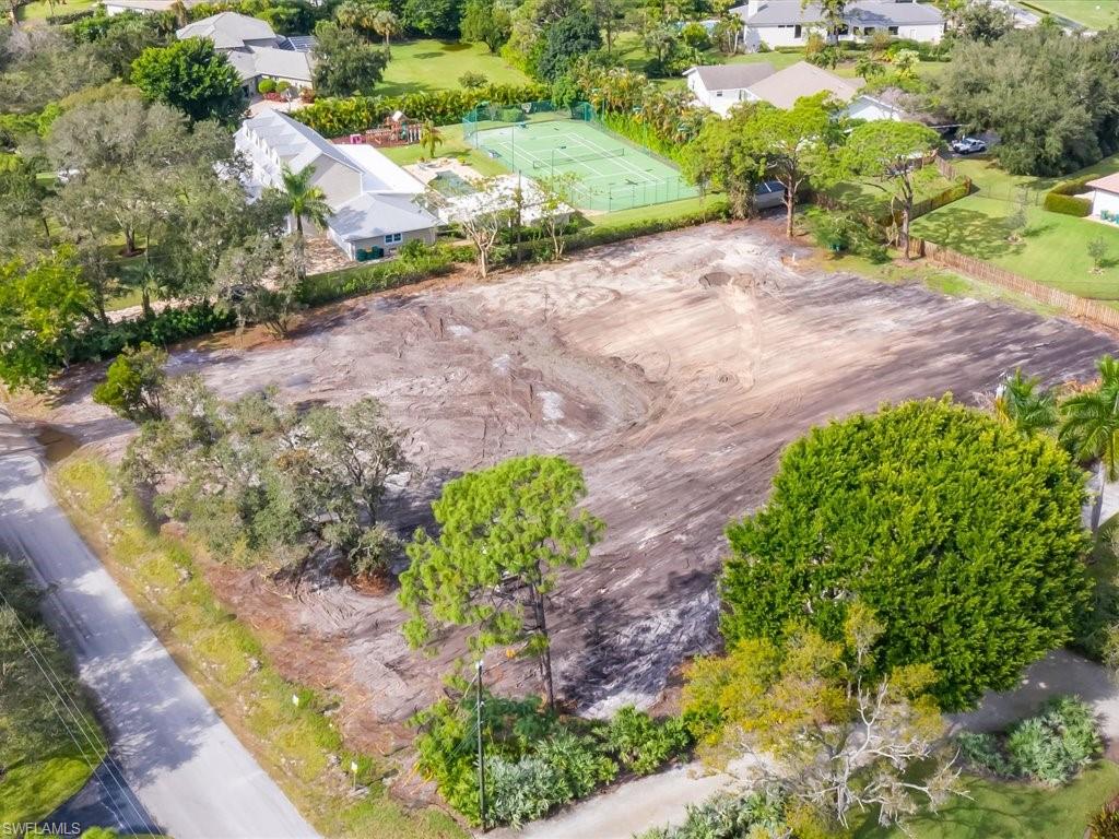 a view of a garden with a pathway