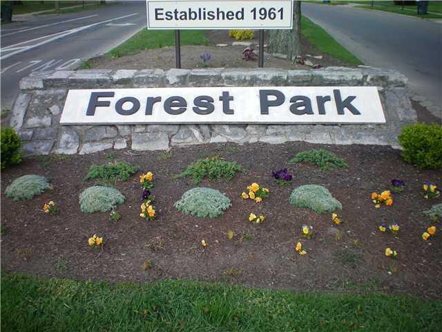 5321 Karl Road Columbus, OH 43229 - Photo 39 of 42 Forest Park entrance sign