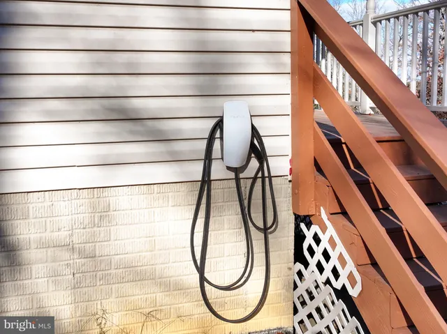 a view of space with green space