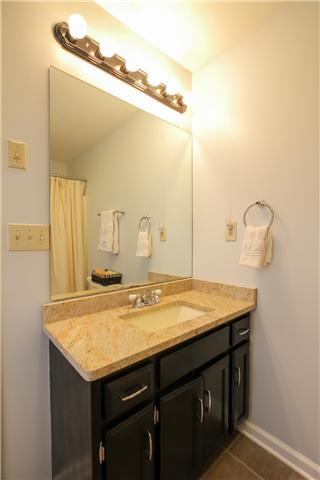 2360 Pleasant View Road Pleasant View, TN 37146 - Photo 11 of 20 Hall bathroom is spacious, combo tub/shower with granite vanity. Fixtures have been updated throughout.