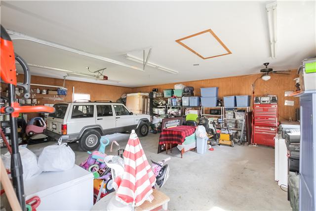 2360 Pleasant View Road Pleasant View, TN 37146 - Photo 19 of 20 Inside view of insulated garage with attic storage.