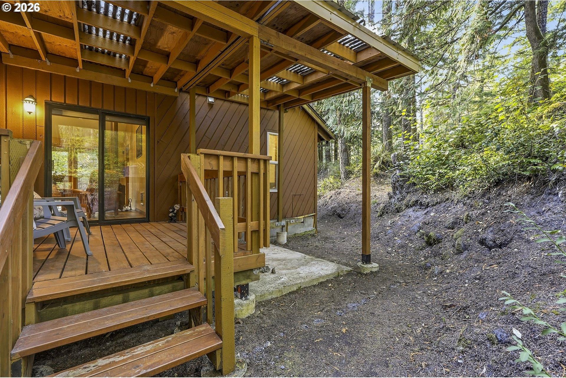 69881 East Alpine Court North Rhododendron, OR 97049 - Photo 25 of 42 Covered Porch