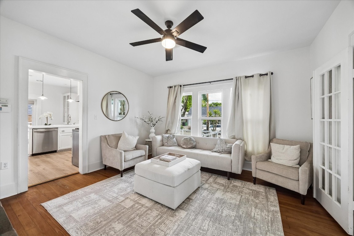 623 Pecore Street Houston, TX 77009 - Photo 7 of 19 a living room with furniture or couch and a window