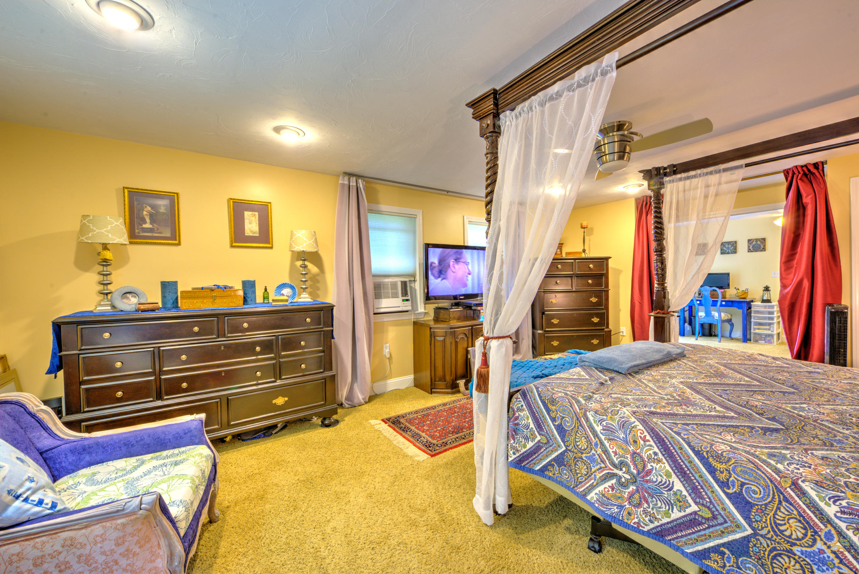 1 Cotuit Road Sandwich, MA 02563 - Photo 19 of 33 a bedroom with a bed and a walk in closet