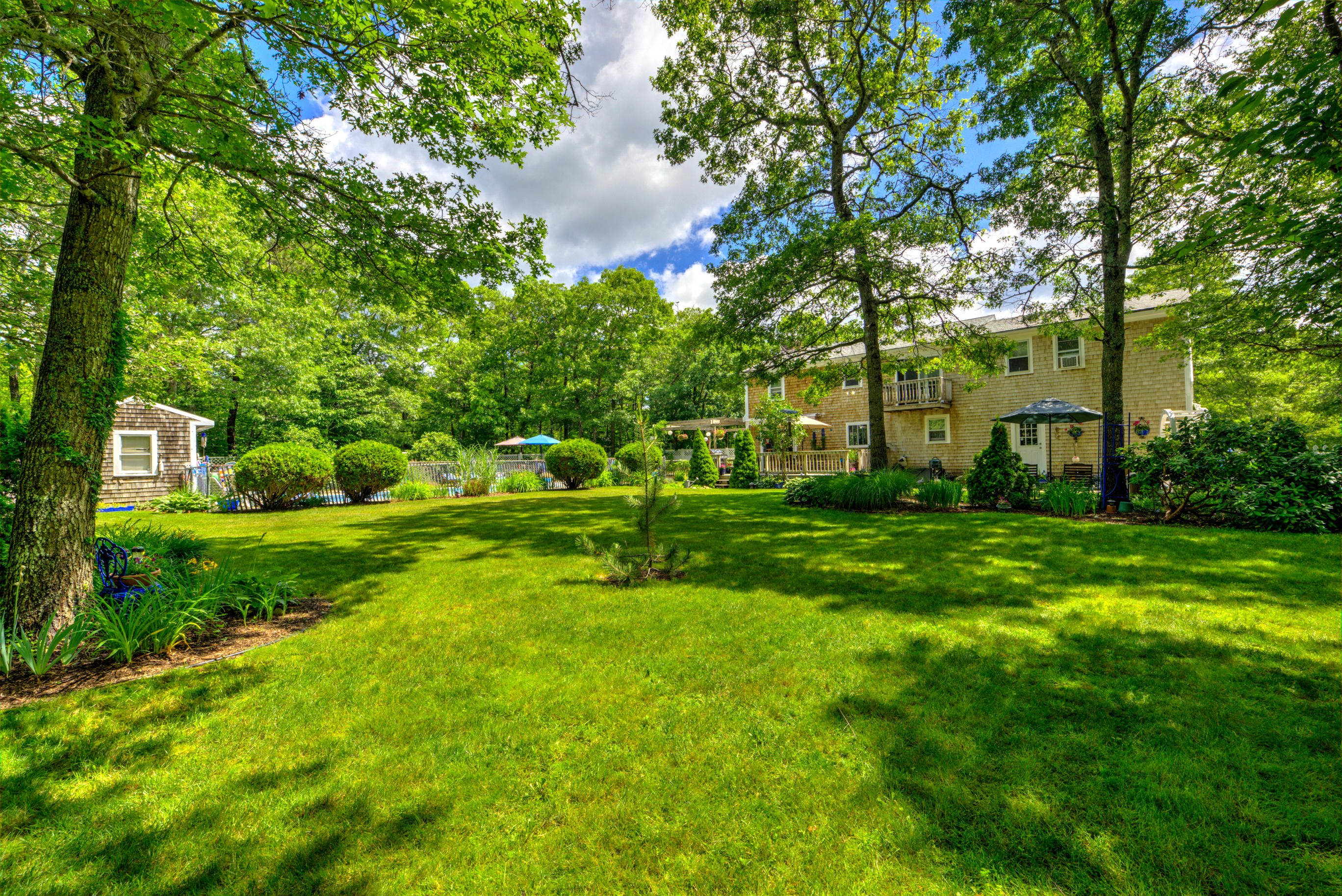 1 Cotuit Road Sandwich, MA 02563 - Photo 31 of 33 a view of a park with large trees