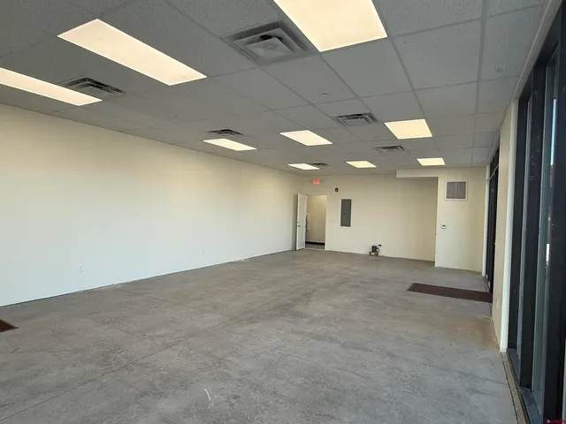 a view of empty room