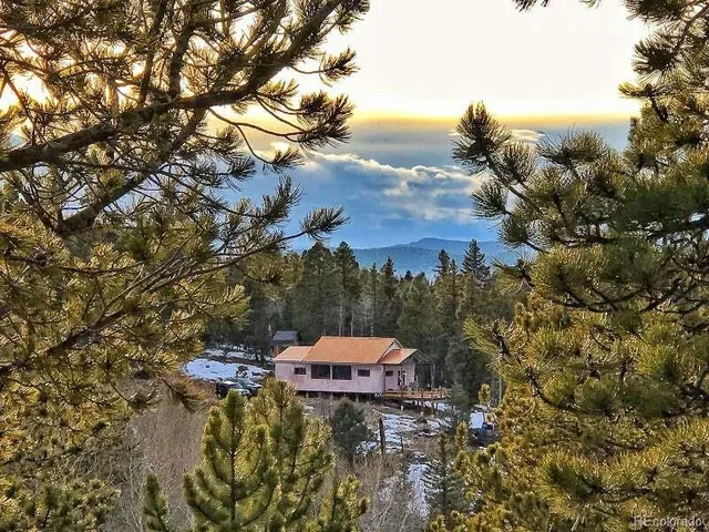 a outdoor view with a lake view