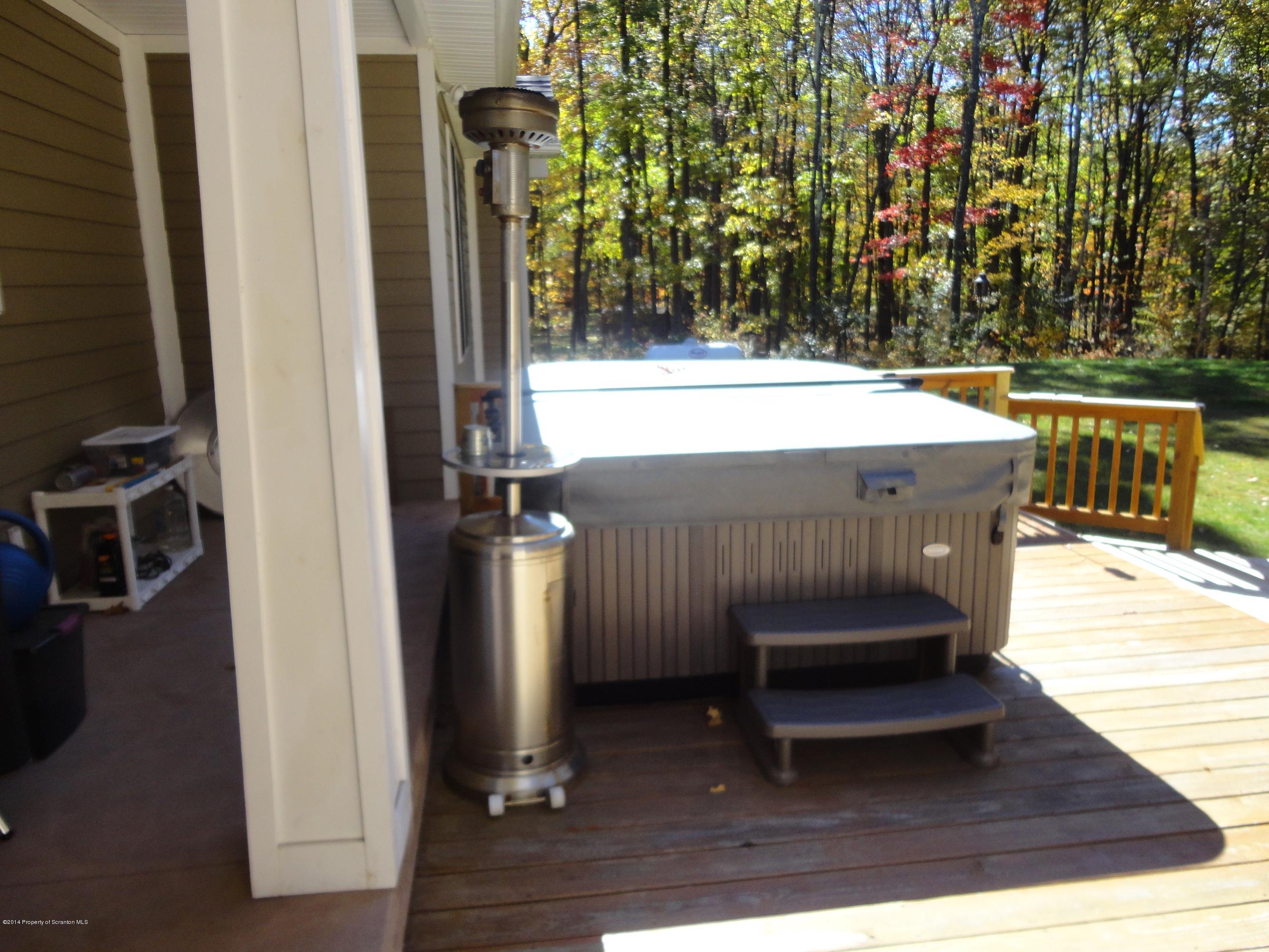 910 Line Road Lake Ariel, PA 18436 - Photo 16 of 48 a view of balcony with furniture