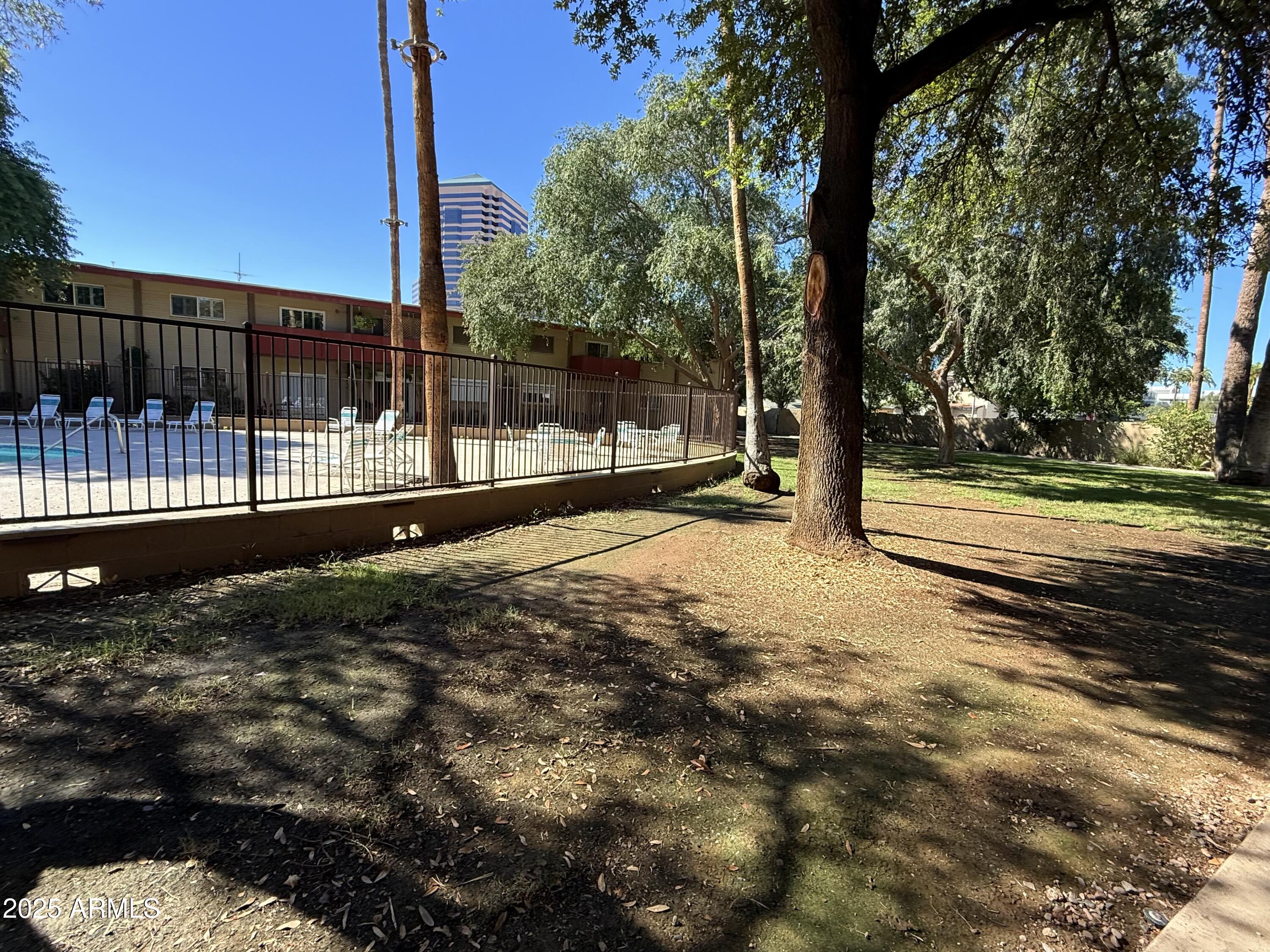 357 East Thomas Road, Unit A105 Phoenix, AZ 85012 - Photo 45 of 51 a view of backyard with green space