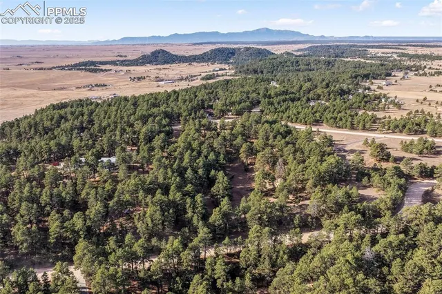 a view of city and mountain