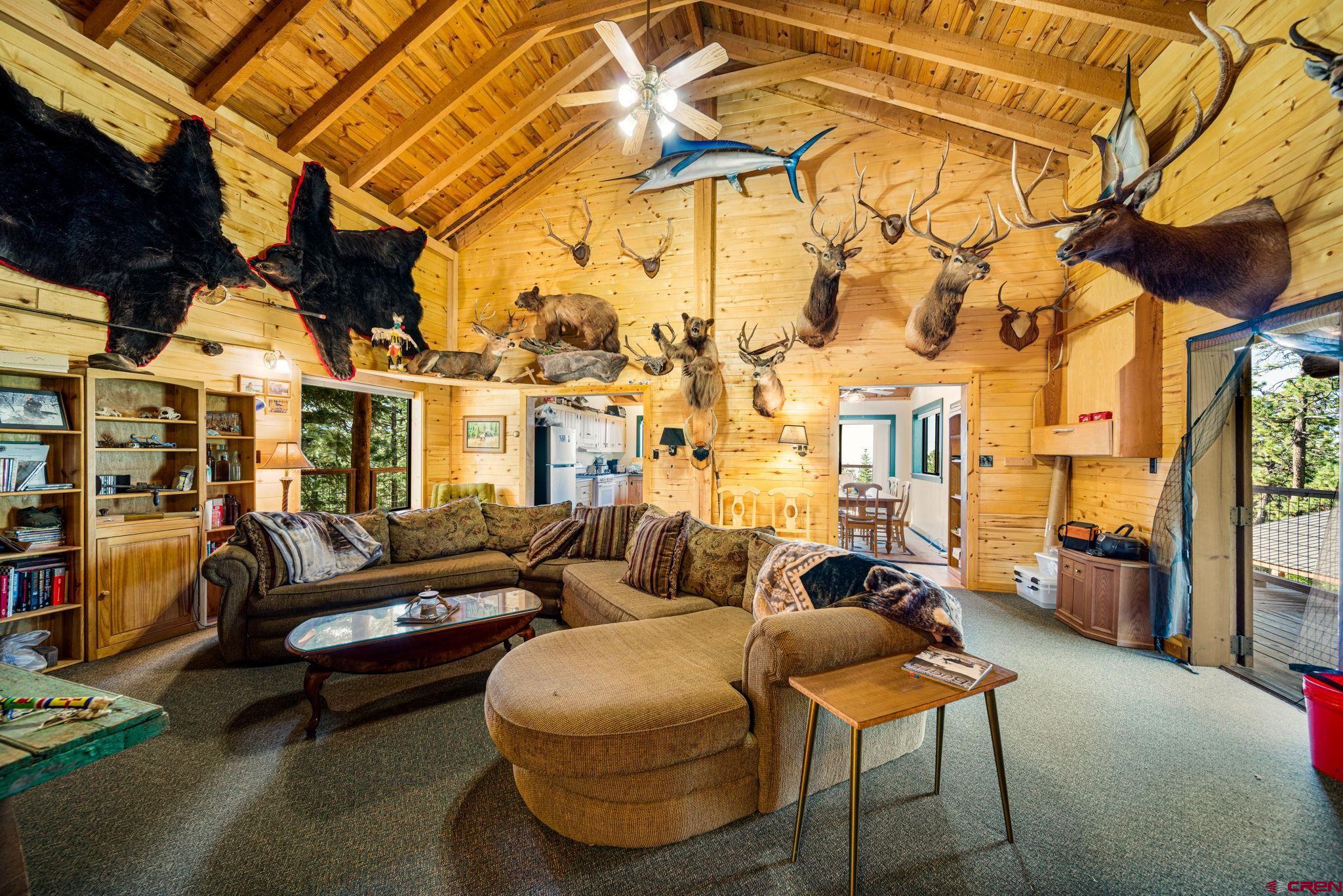 1875 Silver Mesa Driveway Durango, CO 81301 - Photo 13 of 27 a building outdoor space with patio furniture