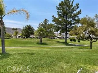 a view of a golf course