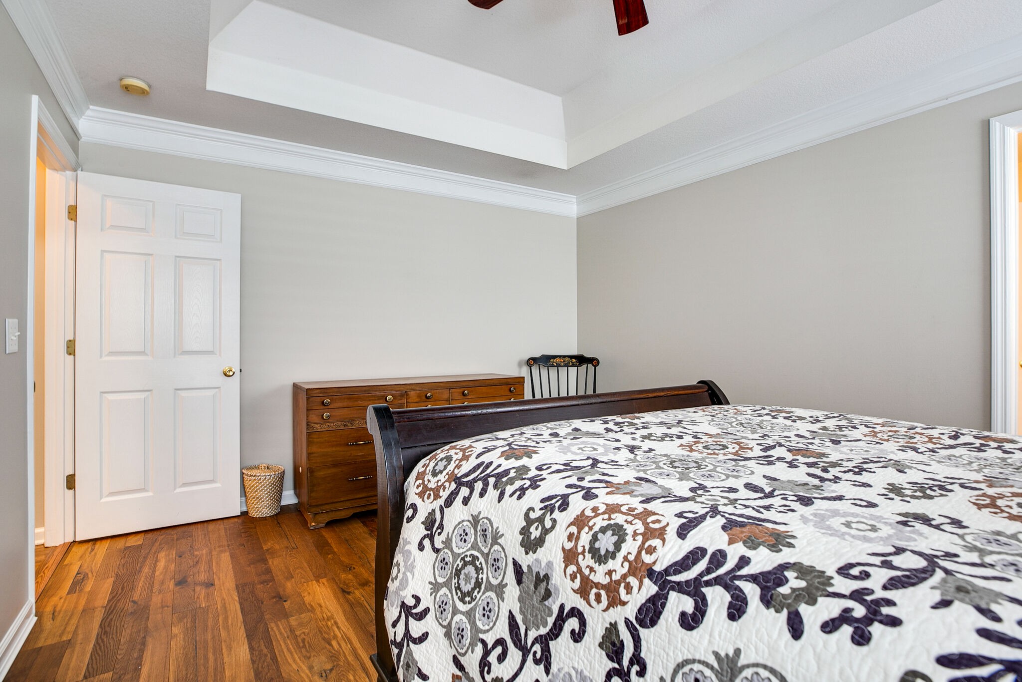 207 Towbridge Drive Murfreesboro, TN 37129 - Photo 18 of 31 a bedroom with a bed and wooden floor