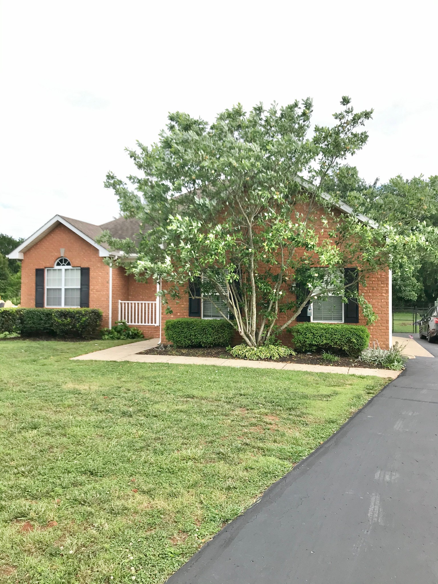 207 Towbridge Drive Murfreesboro, TN 37129 - Photo 2 of 31 a front view of a house with a garden and tree