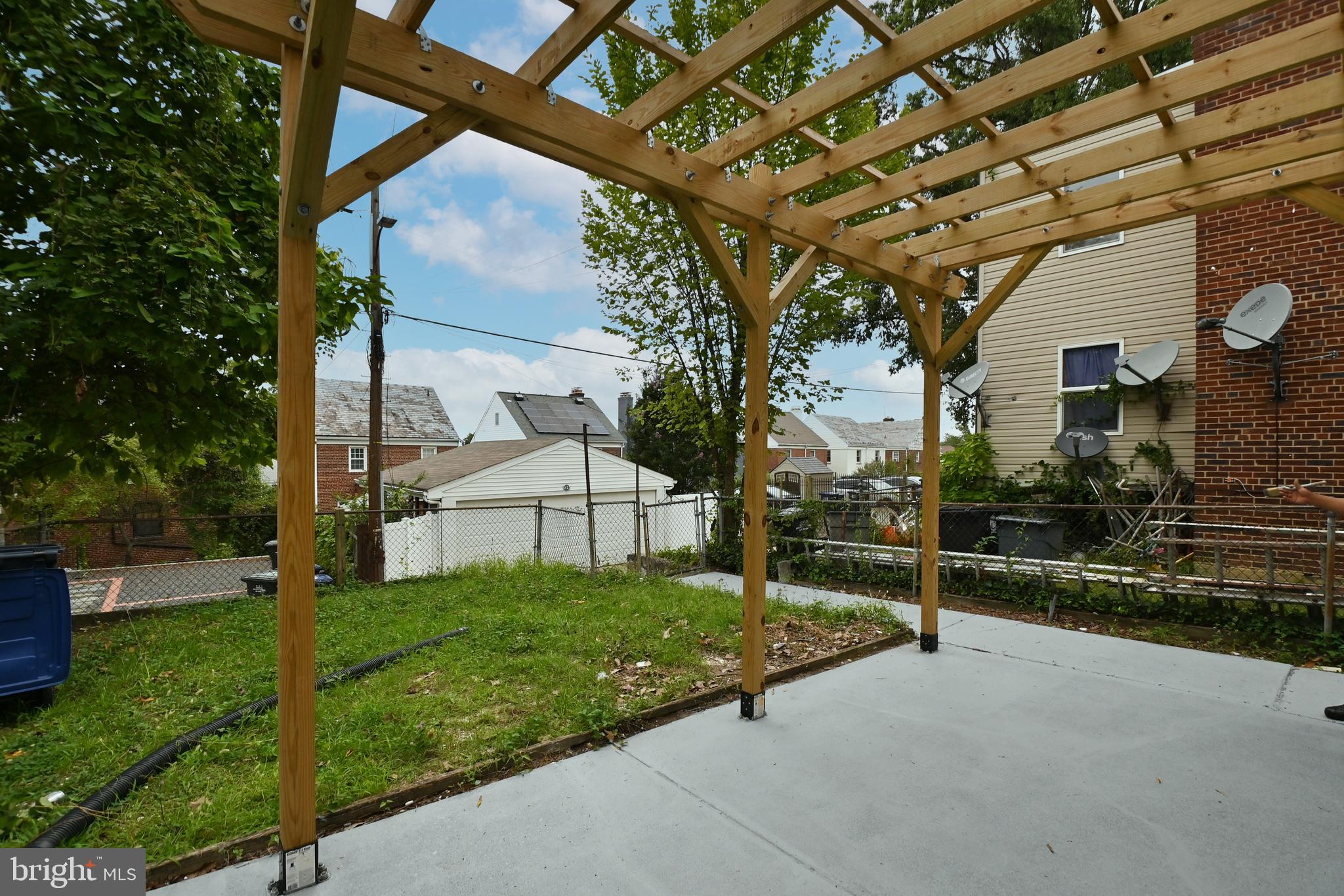 6420 Blair Road Northwest Washington, DC 20012 - Photo 29 of 30 covered patio