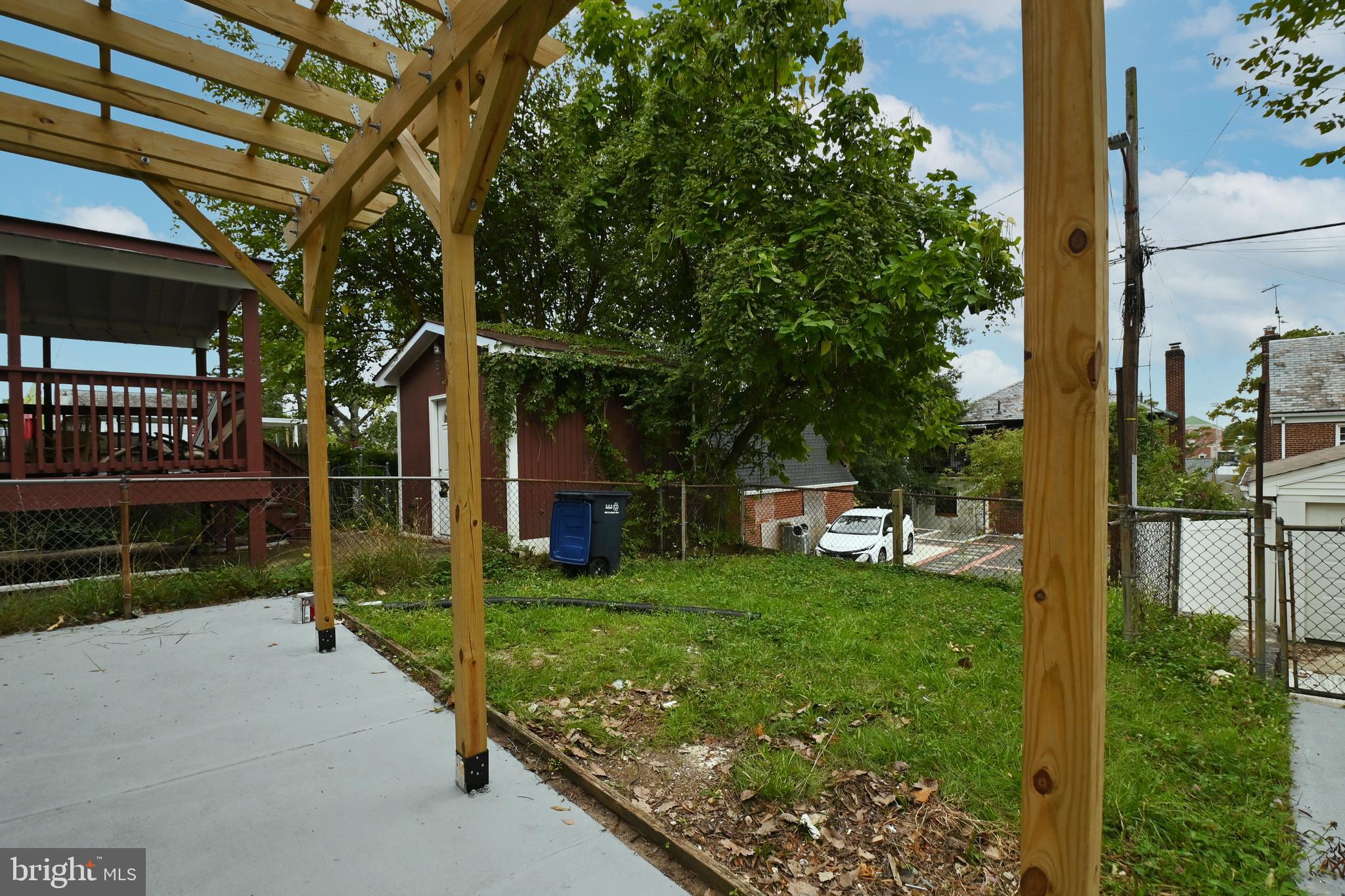 6420 Blair Road Northwest Washington, DC 20012 - Photo 30 of 30 rear yard