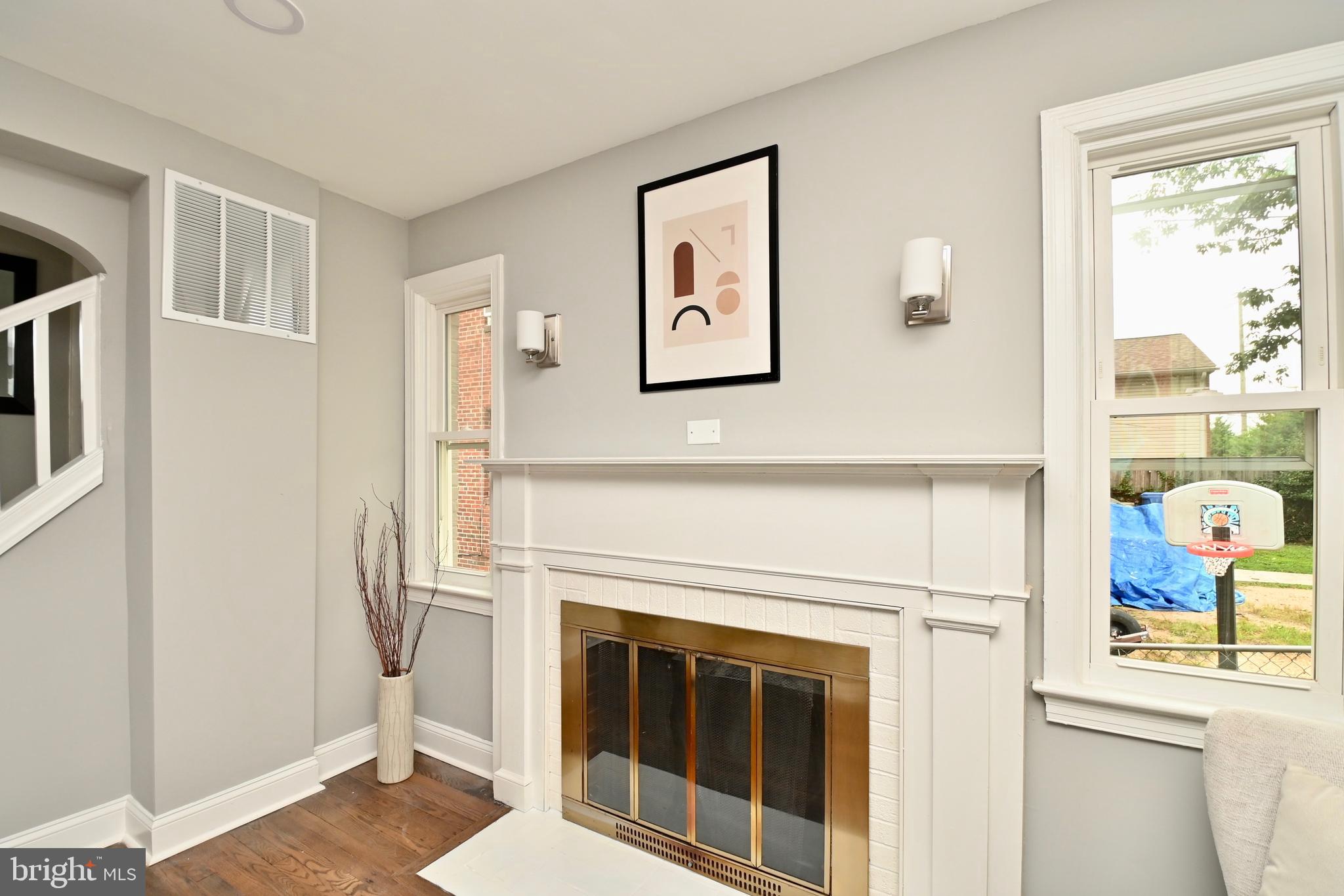 6420 Blair Road Northwest Washington, DC 20012 - Photo 7 of 30 Fireplace