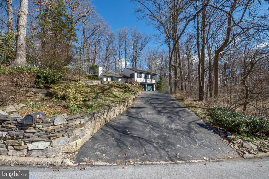 338 Greene Road Berwyn, PA 19312 - Photo 29 of 45 Home is perched above street level