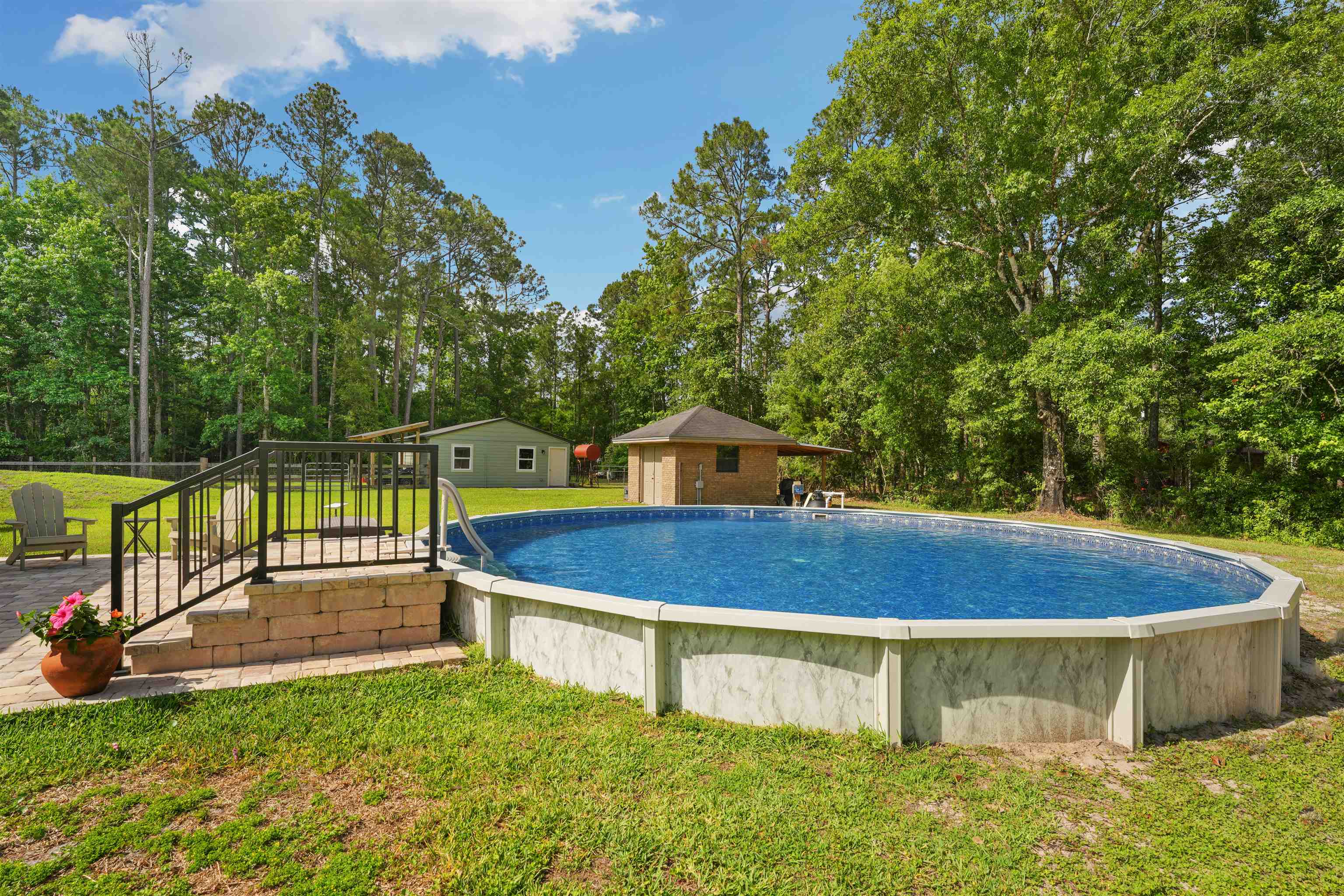 1805 Bennett Road St. Augustine, FL 32092 - Photo 40 of 65 a front view of a house with a yard